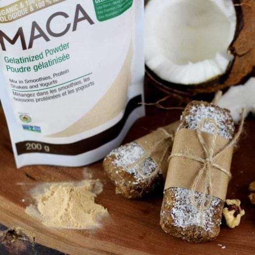 Coconut Cream Maca Bars - Organika Health Products