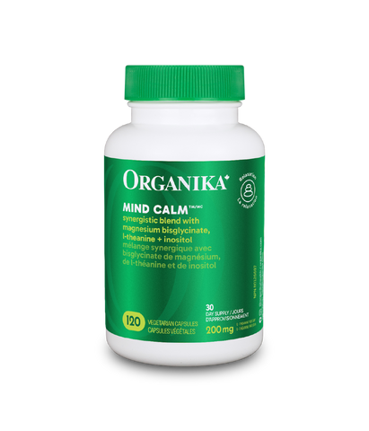 Mind Calm Capsules with Magnesium Bisglycinate & L-Theanine