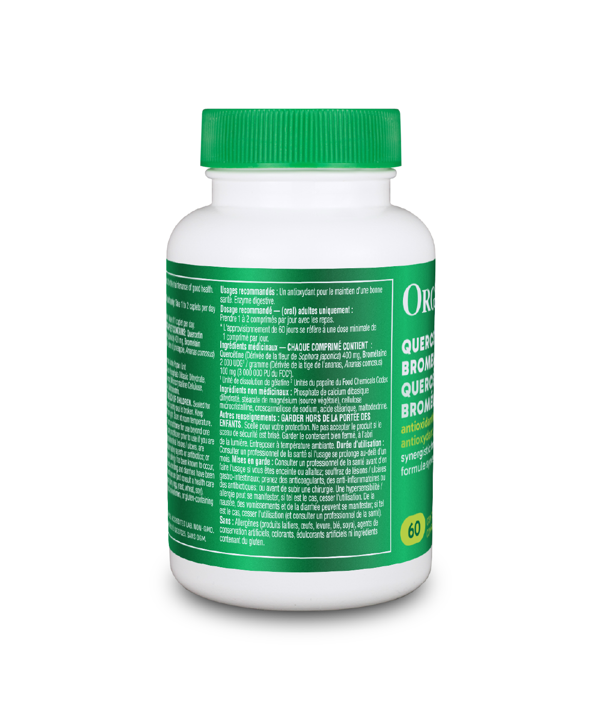 Quercetin with Bromelain