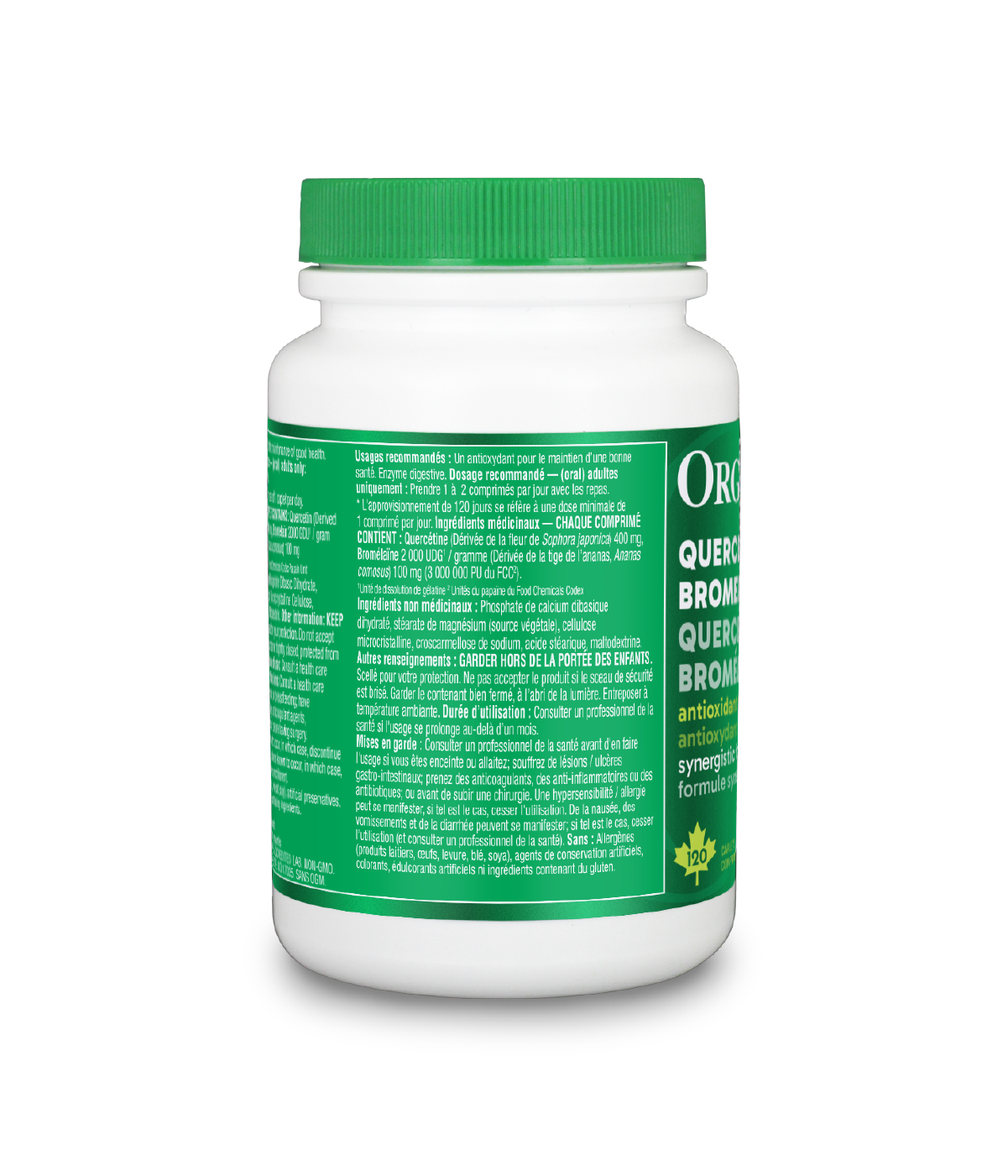 Quercetin with Bromelain