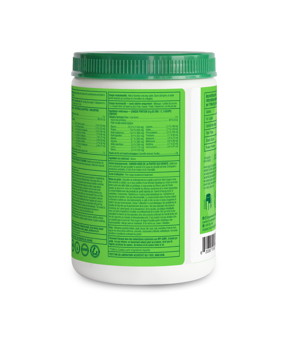 Enhanced Collagen Protein Matcha