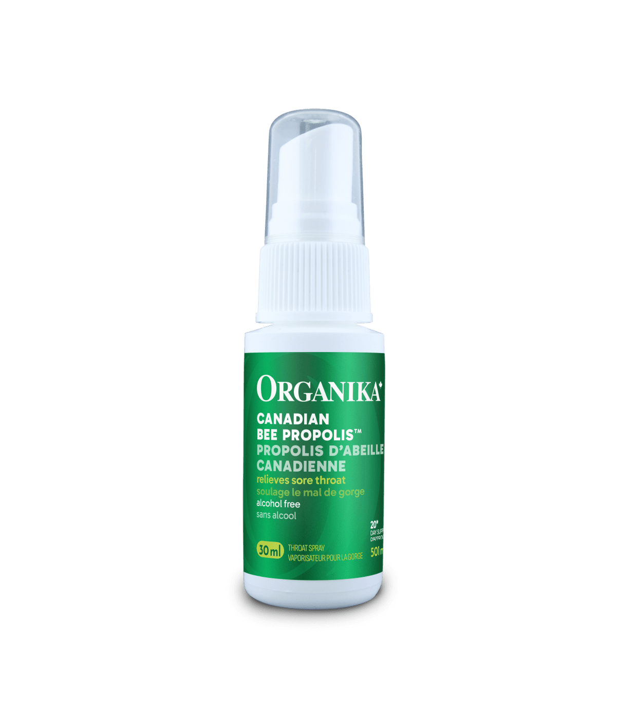 Bee Propolis Throat Spray - 30ml - Organika Health Products