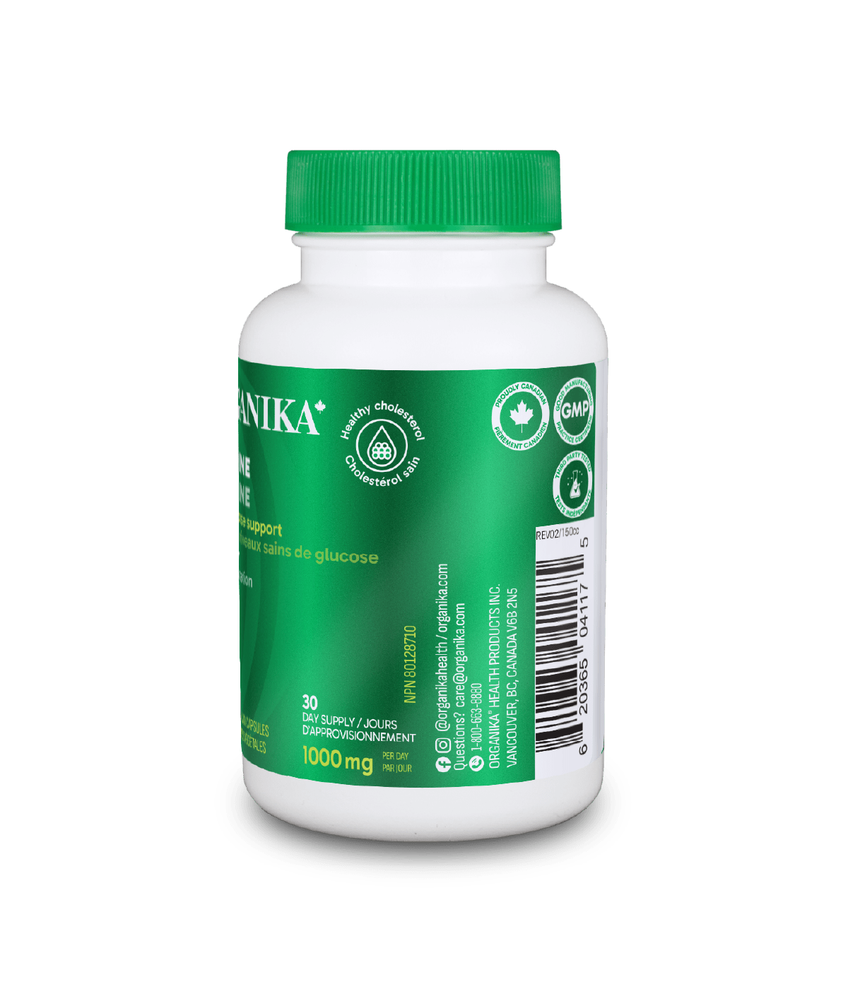 Berberine - 60 Vcaps - Organika Health Products