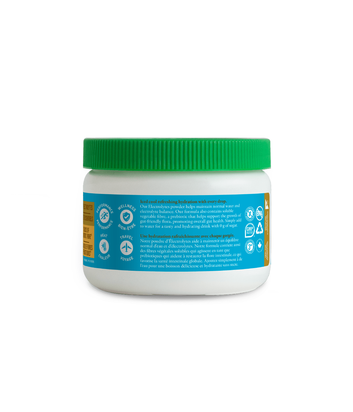 Electrolytes 60 Servings - Iced Tea - 210 g (60 Servings) - Organika Health Products