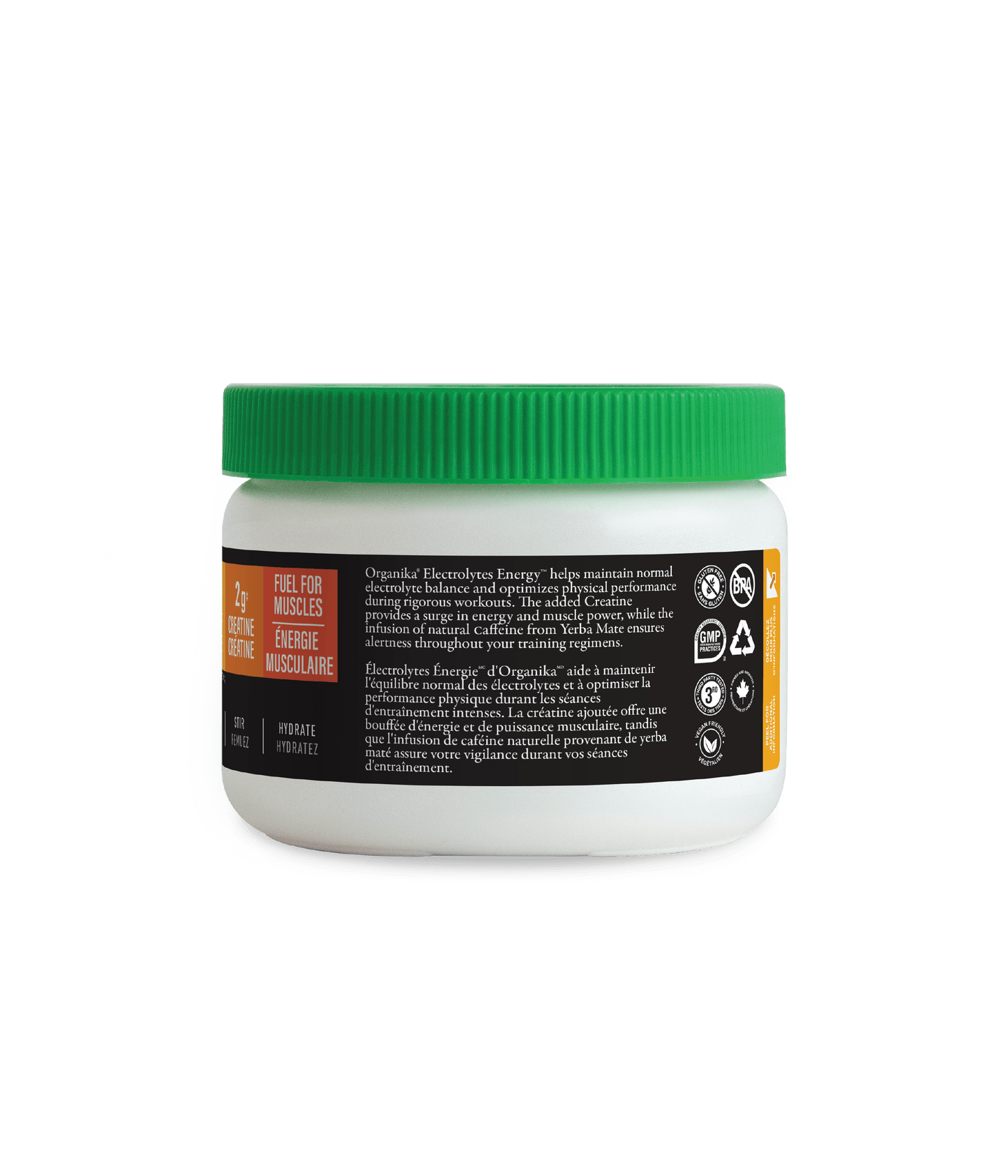 Electrolytes Energy - 180 g/30 servings - Organika Health Products