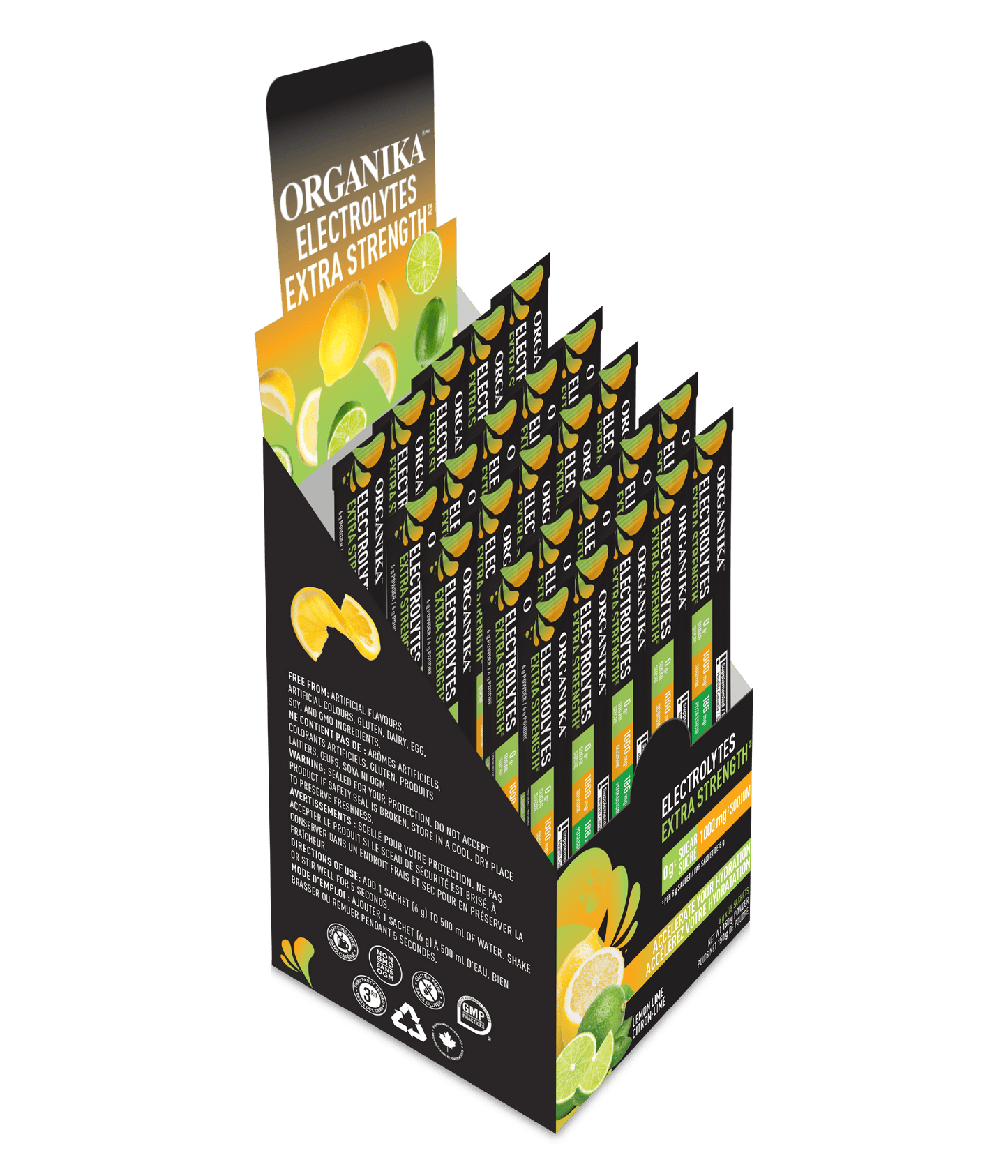 Electrolytes Extra Strength - Fruit Punch - Organika Health Products