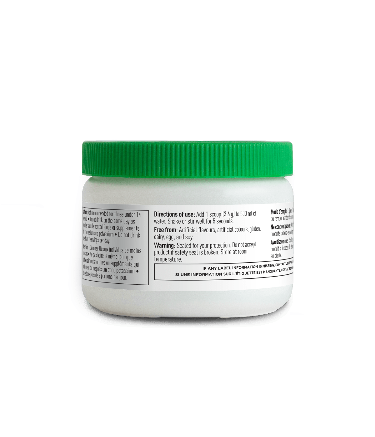 Electrolytes Extra Strength - Unflavoured - Unflavoured - Organika Health Products