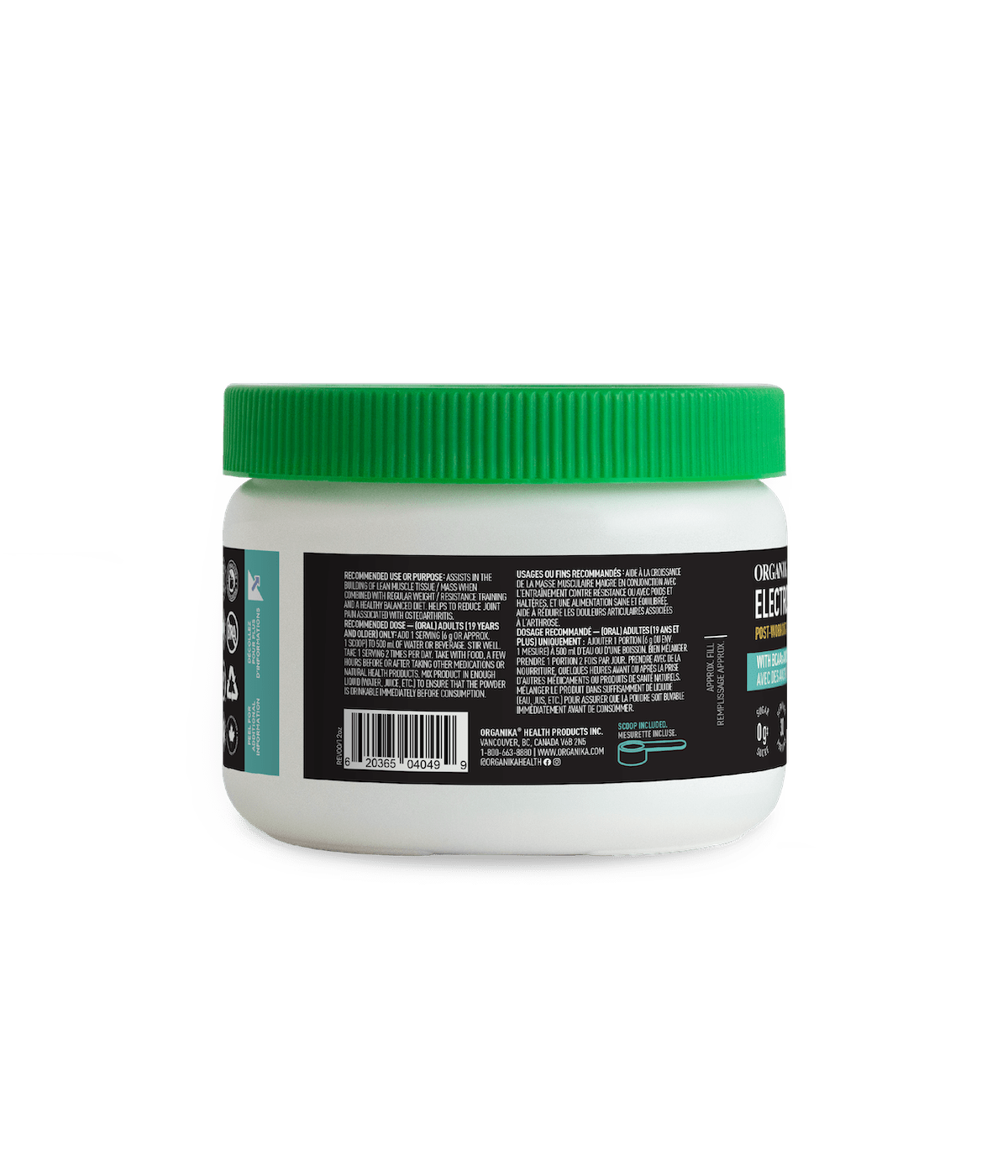 Electrolytes Recovery - Berry Blast - Organika Health Products