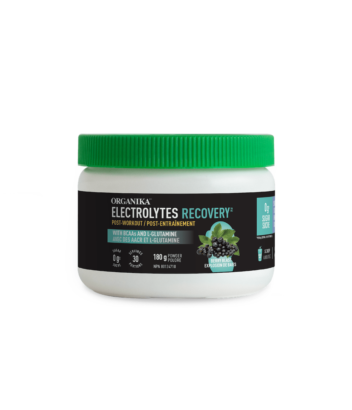 Electrolytes Recovery - Berry Blast - Organika Health Products