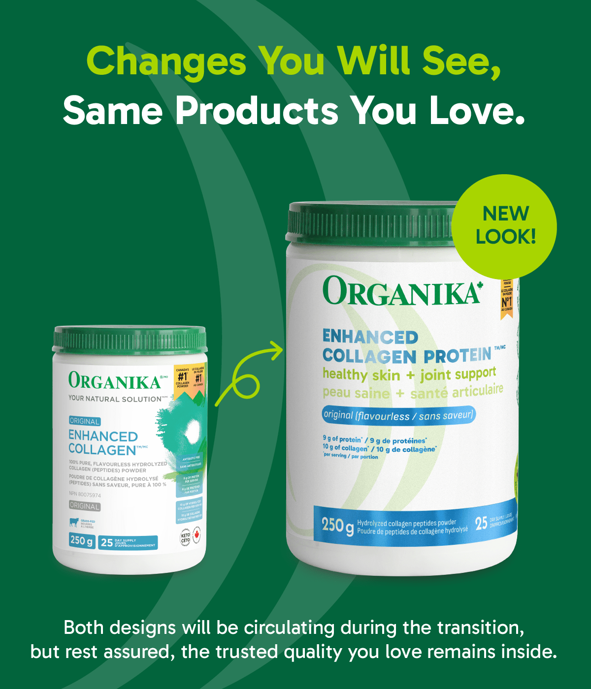 Enhanced Collagen Original - 250 g - Organika Health Products