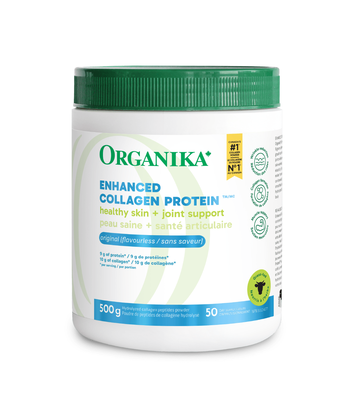 Enhanced Collagen Original - 500 g - Organika Health Products
