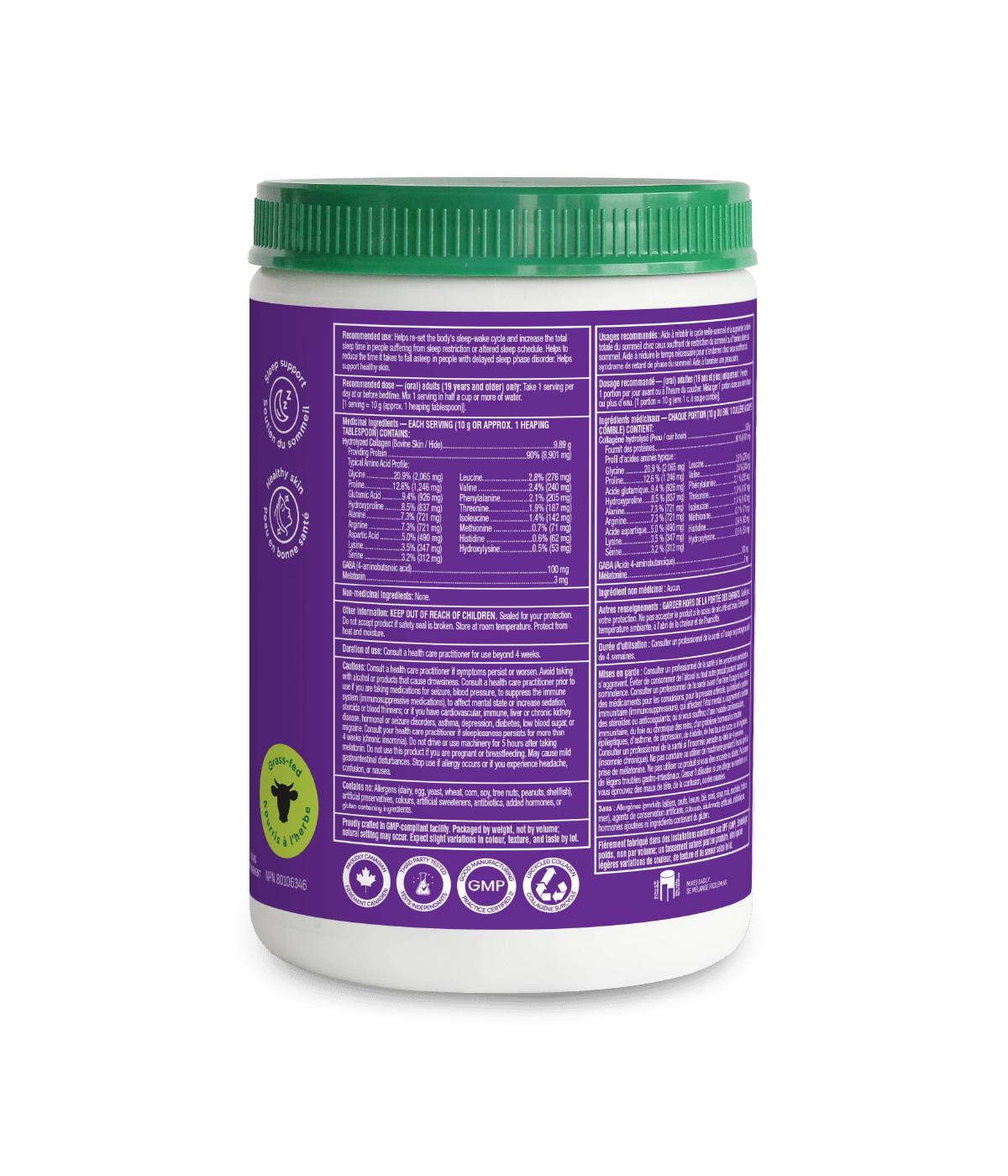 Enhanced Collagen Sleep - 250g - Organika Health Products