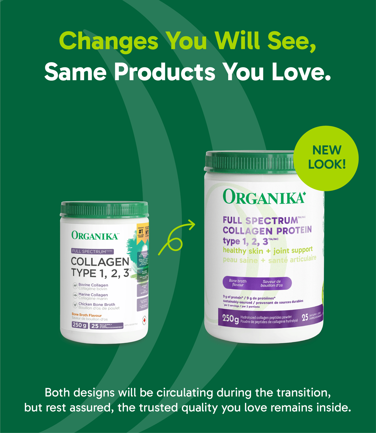 Full Spectrum Collagen - 250 g - Organika Health Products