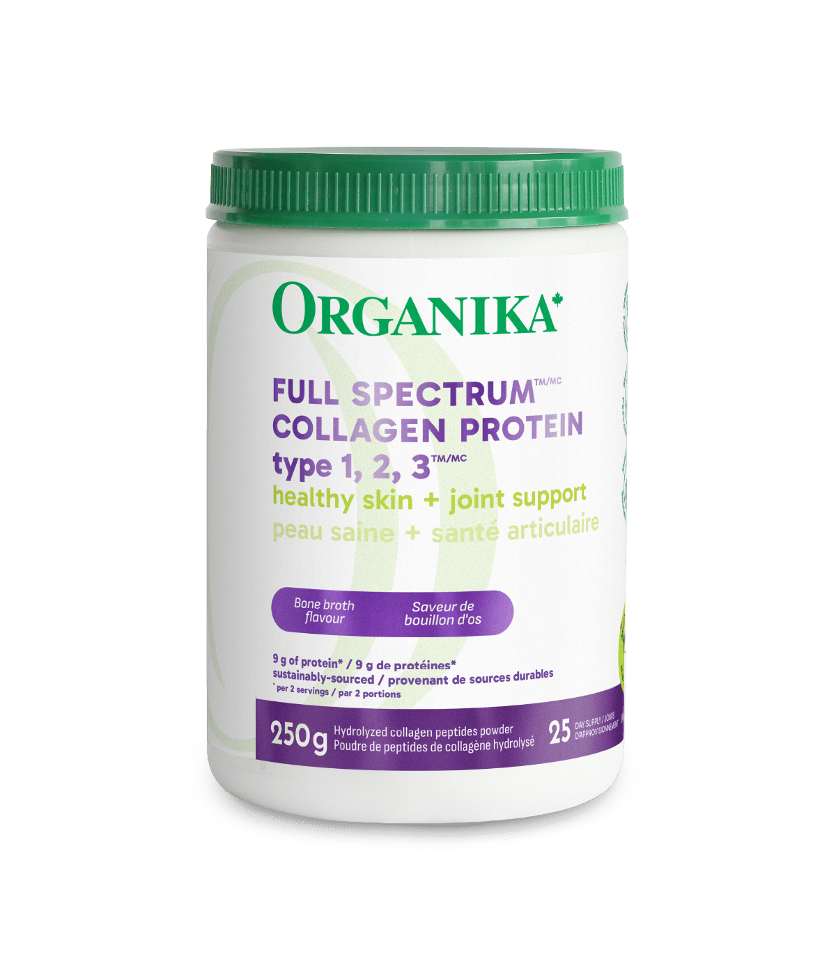 Full Spectrum Collagen - 250 g - Organika Health Products
