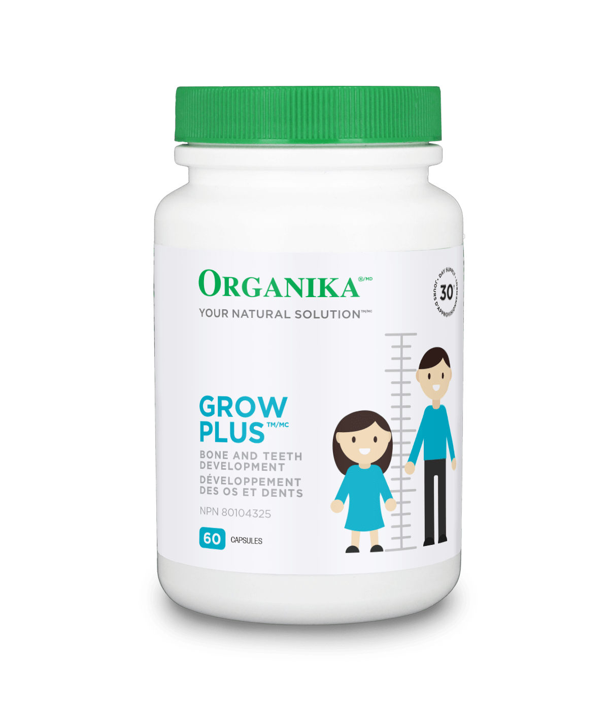 Grow Plus - 60 capsules - Organika Health Products