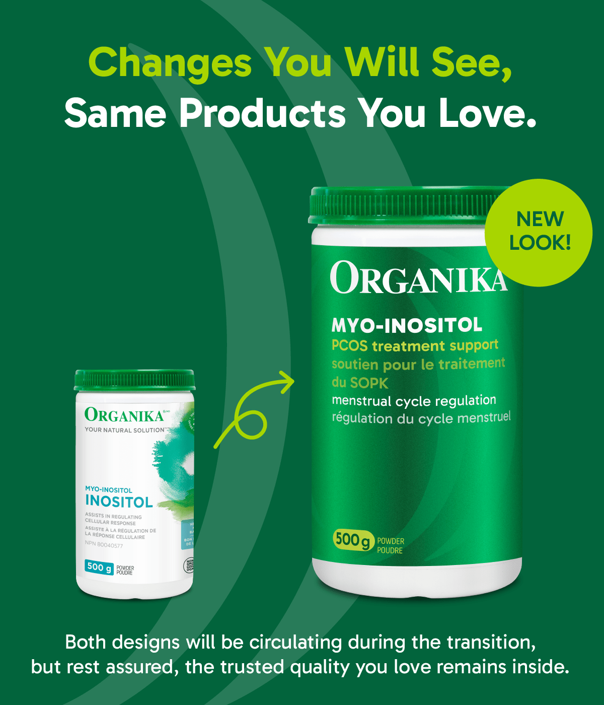 Inositol (Myo - Inositol) - 500 g - Organika Health Products