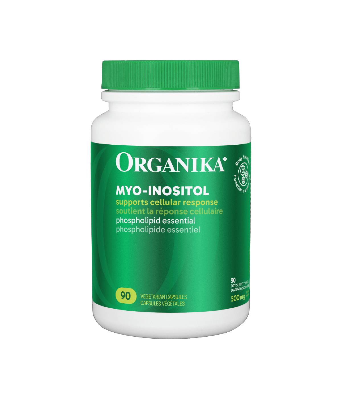 Inositol (Myo - Inositol) - 90 Vcaps - Organika Health Products