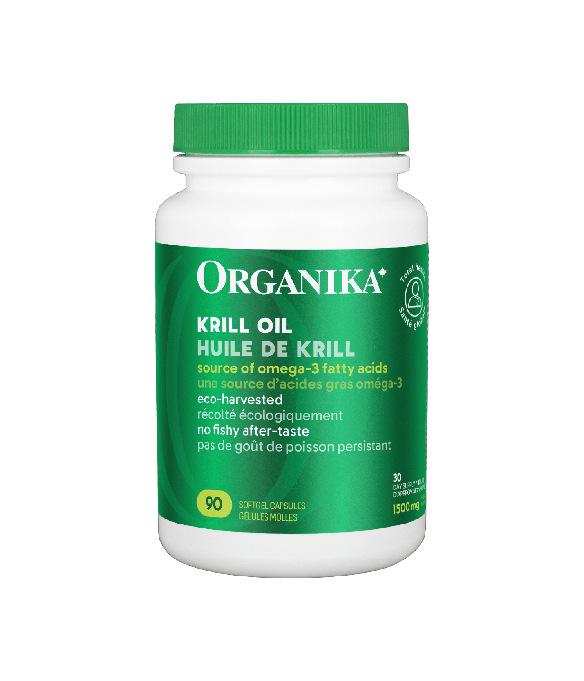 Krill Oil - 90 Caps - Organika Health Products