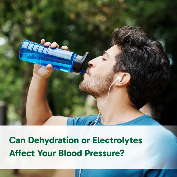 Can Dehydration or Electrolytes Affect Your Blood Pressure?