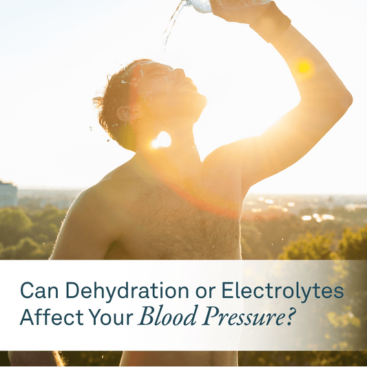 Can Dehydration or Electrolytes Affect Your Blood Pressure? - Organika Health Products