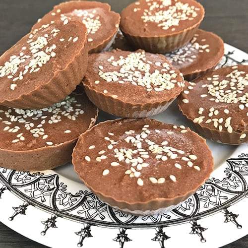 Chocolate Tahini Freezer Fudge - Organika Health Products