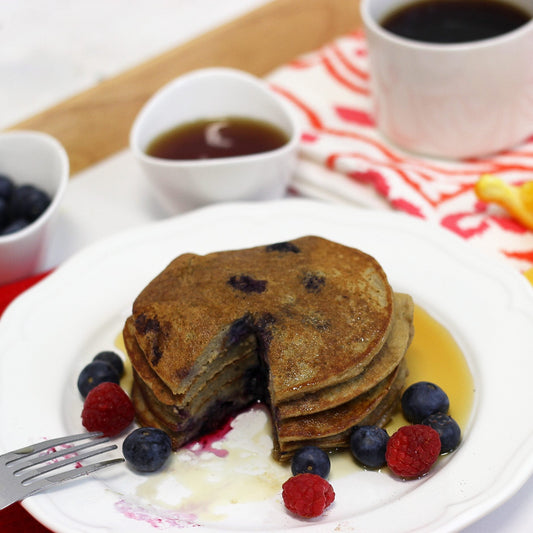 Mother’s Day Banana Oatmeal Protein Pancake Recipe - Organika Health Products