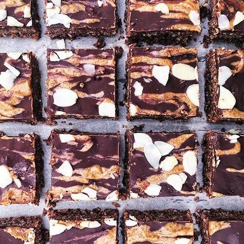 No-Bake Chocolate Vegan Hazelnut Bars - Organika Health Products