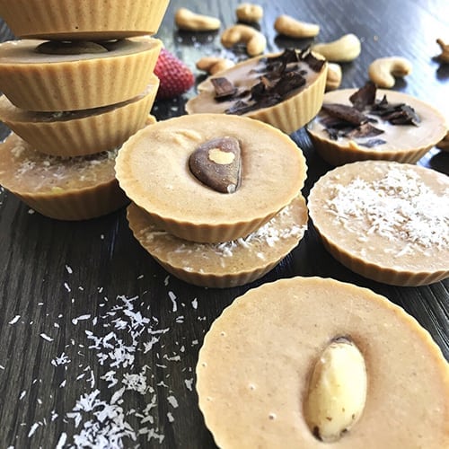 Salted Caramel Cashew Freezer Fudge - Organika Health Products