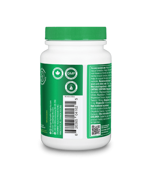 8 - in - 1 Magnesium - 90 Vcaps - Organika Health Products