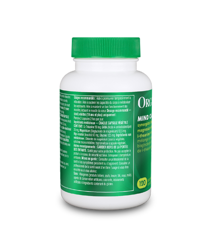 Mind Calm Capsules with Magnesium Bisglycinate & L-Theanine