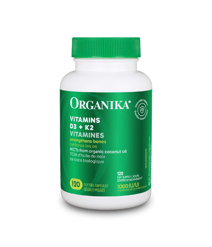 Vitamins D3 + K2