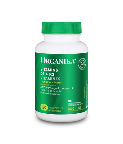 Vitamins D3 + K2
