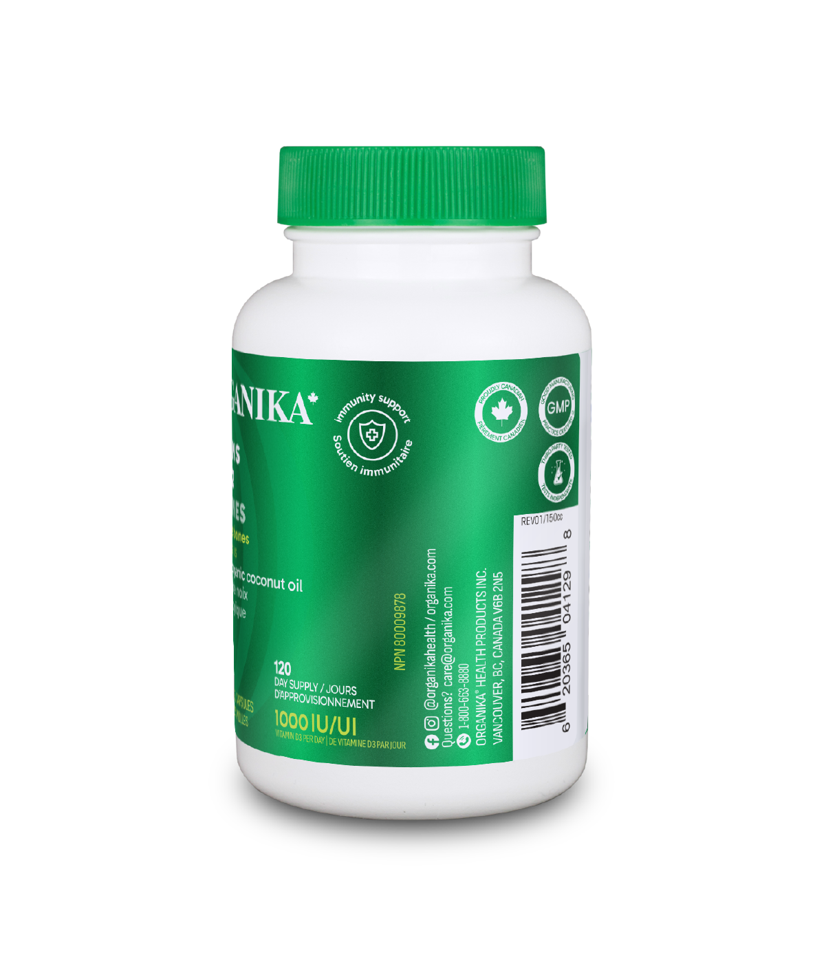 Vitamins D3 + K2