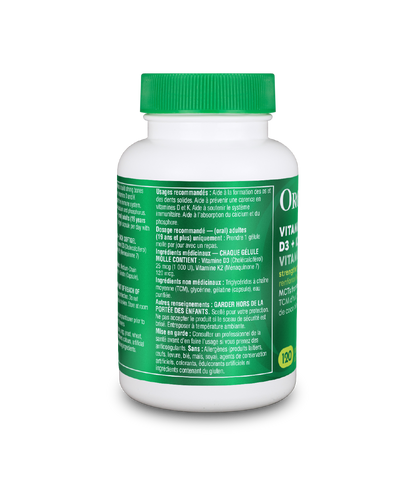Vitamins D3 + K2