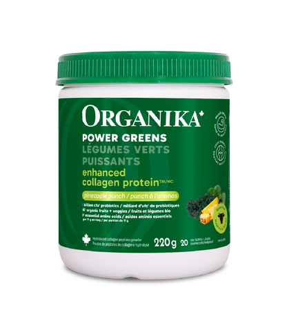 Enhanced Collagen Protein Power Greens with Probiotics