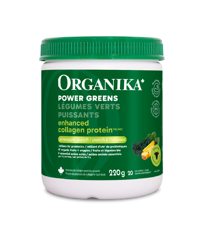 Enhanced Collagen Protein Power Greens with Probiotics