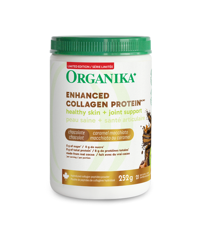 Dark Chocolate Caramel Macchiato Enhanced Collagen Protein