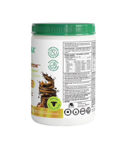 Dark Chocolate Caramel Macchiato Enhanced Collagen Protein