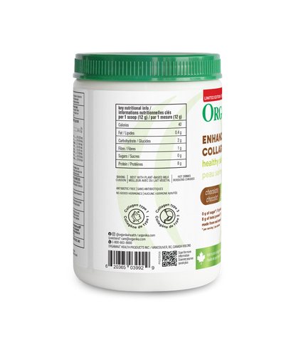 Dark Chocolate Chip Mint Enhanced Collagen Protein