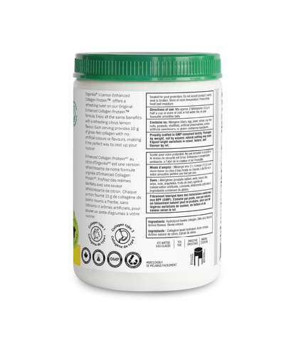Lemon Enhanced Collagen Protein