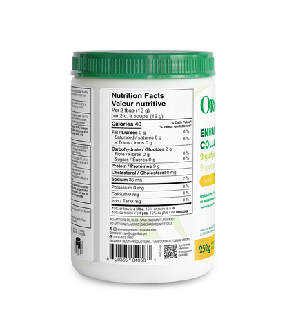 Lemon Enhanced Collagen Protein