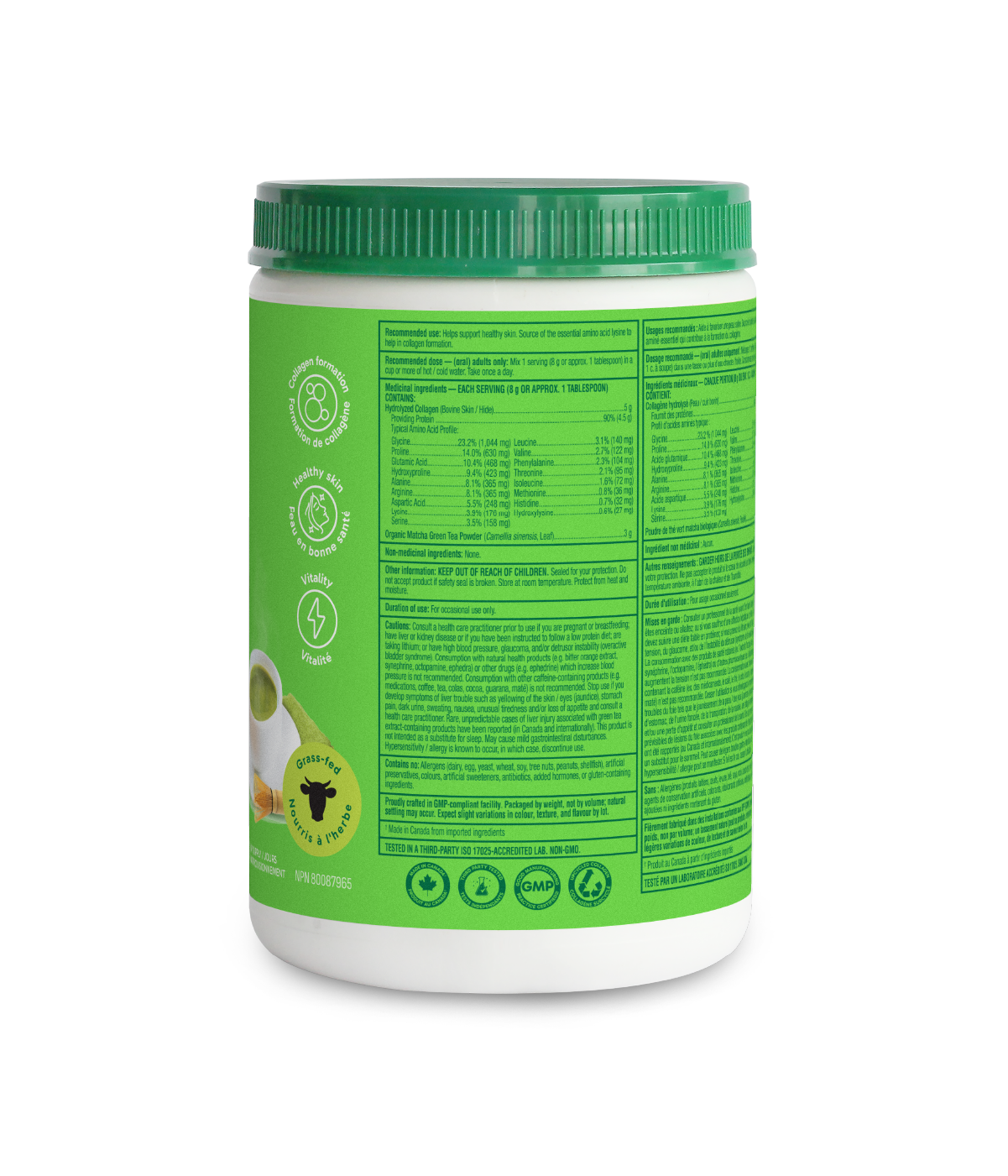 Enhanced Collagen Protein Matcha