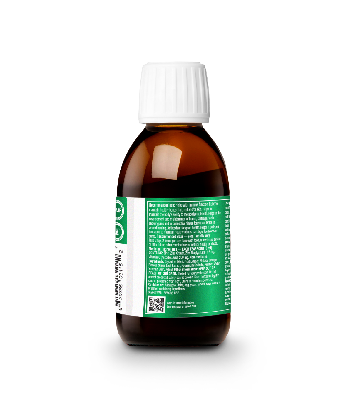 Liquid Zinc & Vitamin C