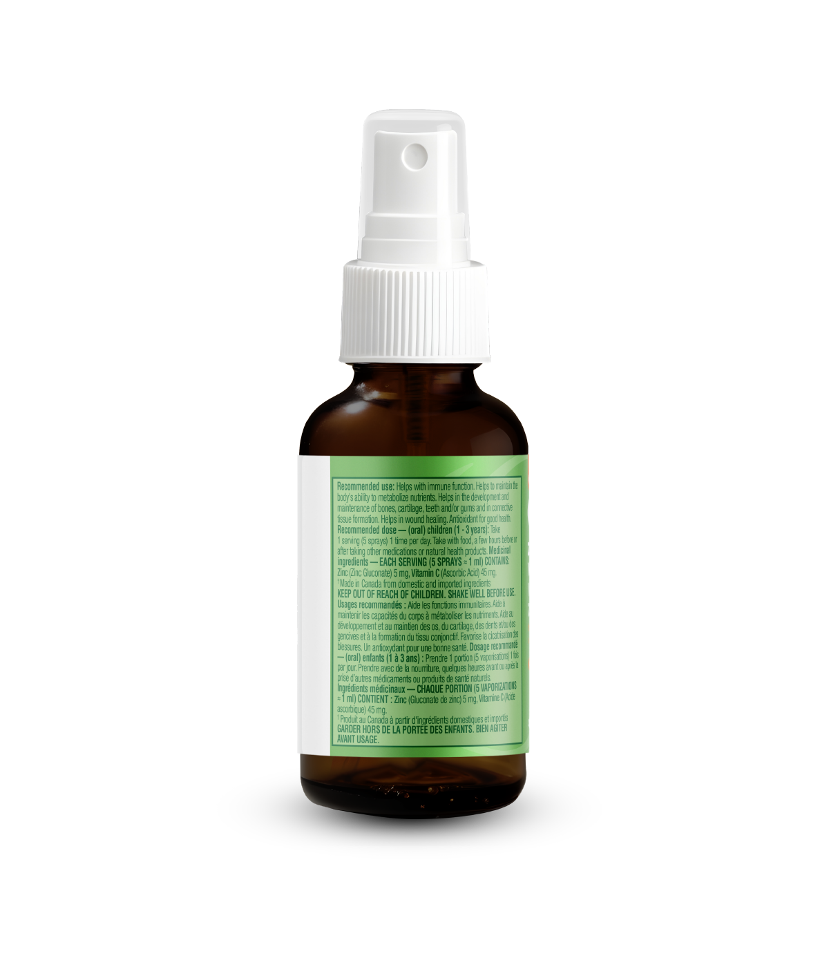 Kids Zinc Spray with Vitamin C