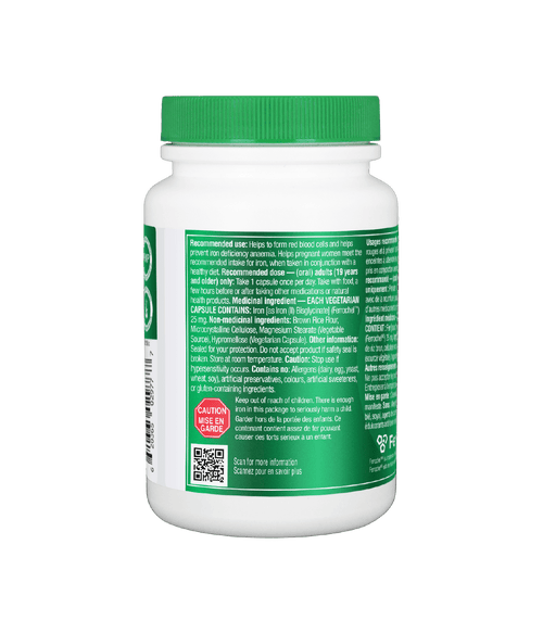 Absolute Iron - 120 Vcaps - Organika Health Products