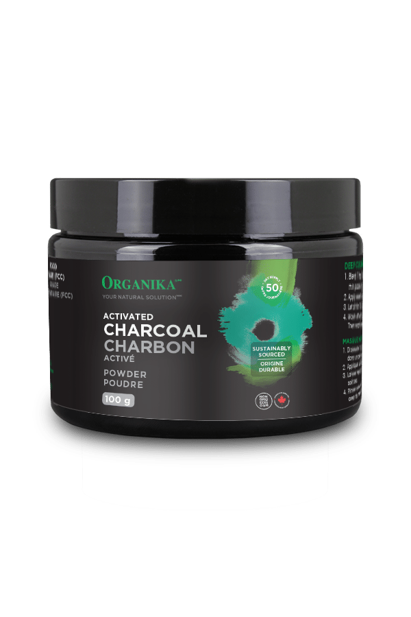 Activated Charcoal Powder - 100 g - Organika Health Products