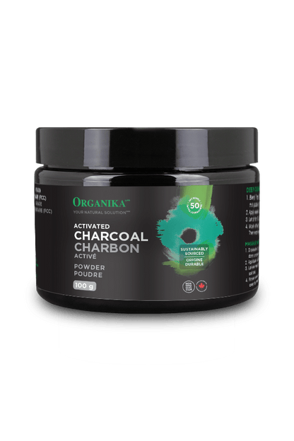Activated Charcoal Powder - 100 g - Organika Health Products