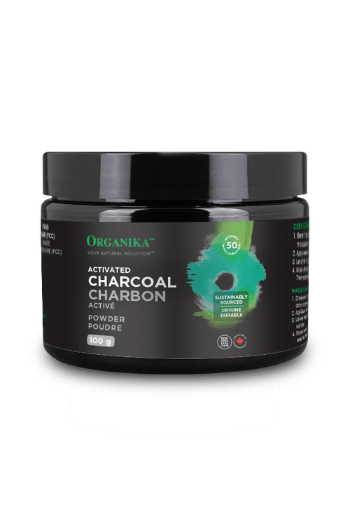 Activated Charcoal Powder - 100 g - Organika Health Products