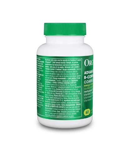 Advanced B - Complex - 60 vcaps - Organika Health Products