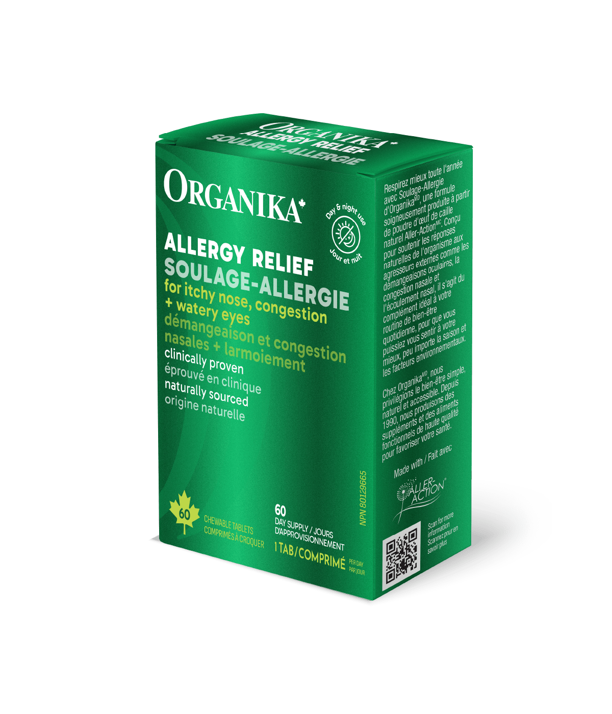 Allergy Relief - 60 Tablets - Organika Health Products